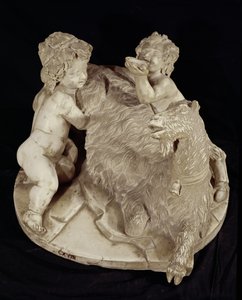 The Goat Amalthea, ca. 1615 (marmor)